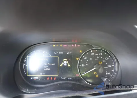 2021 Nissan Kicks Sv Xtronic Cvt из США, поврежденный, VIN 3N1CP5CV7ML524397